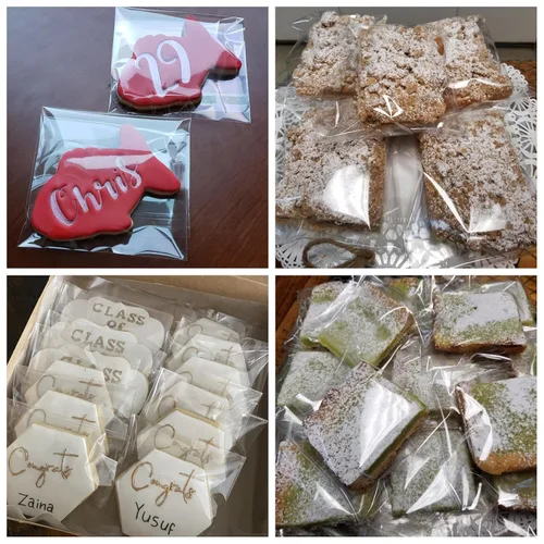 Miniatura 3 de 200 bolsas de celofán transparentes con autocierre adhesivo de 0.001 pulgadas, de plástico OPP para galletas horneadas y útiles para fiestas como