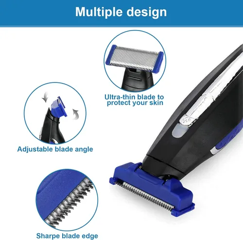 Miniatura 4 de LinMei Cabezal de repuesto para maquinilla de afeitar compatible con micro toques Gen 1 Solo Trimmer Head Hybrid Shaver cuchillas de repuesto