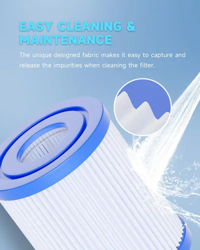 Miniatura 8 de AQUALTRA Filtro tipo I compatible con 58093/58511/58381, filtro de piscina sobre el suelo de 3.5 x 3.1 pulgadas, paquete de 6