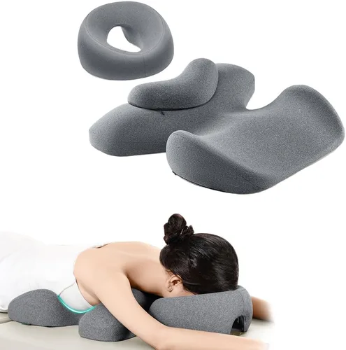 Miniatura 10 de Almohada Prona para Masaje, una Almohada de Soporte para el Pecho y la Cara para Dormir, es Adecuada para Masaje, SPA y Sueño. Viene con una Funda