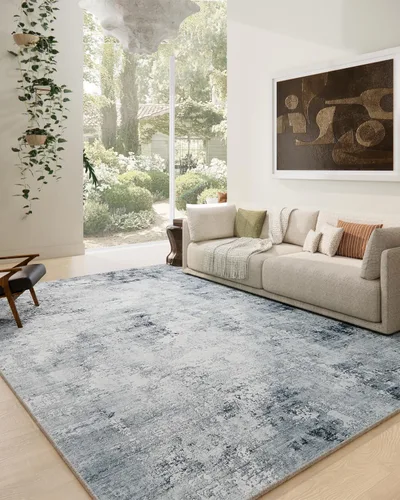 Miniatura 18 de Alfombra de pasillo lavable antideslizante: alfombra de cocina de 2 x 6 pies, resistente a las manchas, con parte trasera de goma, alfombra suave