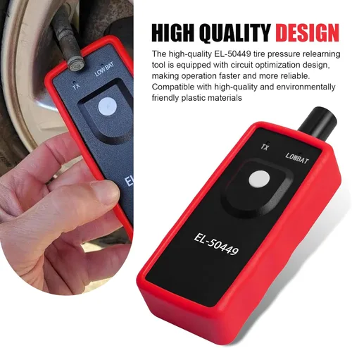 Miniatura 6 de EL-50449 Ford TPMS Herramienta de reinicio, herramienta de programación y reinicio TPMS, sistema de monitor de presión de neumáticos Herramientas