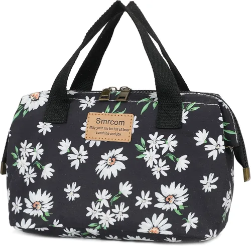 Miniatura 55 de Bolsa de maquillaje Smrcom Bolsa de cosméticos para mujeres y niñas Bolsa de maquillaje de viaje Bolsa de aseo con cremallera Bolsa organizadora
