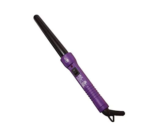 Miniatura 3 de ISO Beauty Juego completo con plancha de pelo de 1.25 pulgadas, varita de rizador y mini plancha plana juego completo (morado)