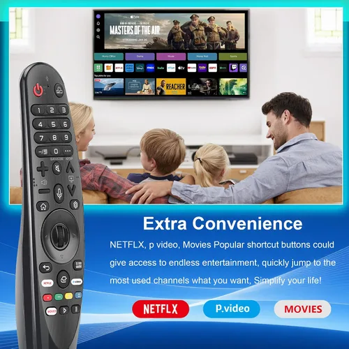 Miniatura 4 de Reemplazo para LG TV Remote Control remoto mágico AKB75855501 Compatible con muchos LG OLED QNED NanoCell Webos Smart TV Modelos AN-MR20GA MR19BA