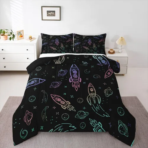 Miniatura 9 de Erosebridal Edredón de árbol de la vida, ropa de cama bohemia con diseño de mariposa y mariposa, edredón de fase lunar hippie, edredón acolchado