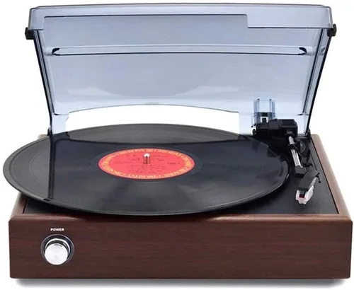 Tocadiscos Caja de música Retro Tocadiscos Tocadiscos Tocadiscos de vinilo con altavoz incorporado para discos de vinilo Vintage Re