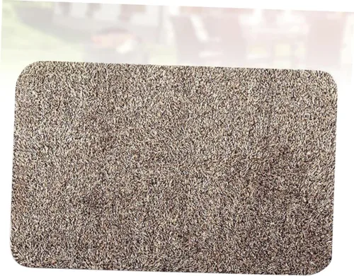 Miniatura 9 de Toddmomy Tapete antideslizante para puerta de entrada interior y exterior, tapete de cachemira para exteriores, no interior, entrada, absorbente