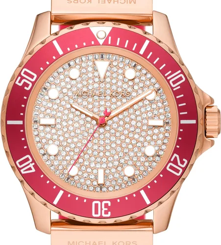 Miniatura 4 de Michael Kors Everest - Reloj de acero inoxidable para mujer con correa de acero o silicona
