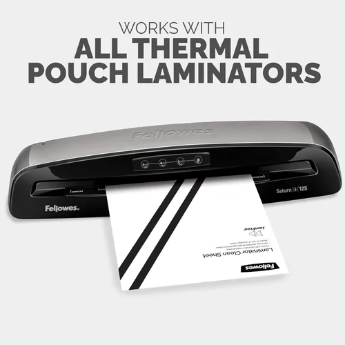 Miniatura 4 de Fellowes Hojas de limpieza laminadoras, paquete de 10, 8.5 x 11 pulgadas