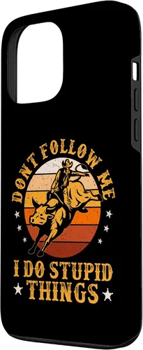 Miniatura 59 de Carcasa vintage para iPhone XS Max Don't Follow Me I Do Stupid Things