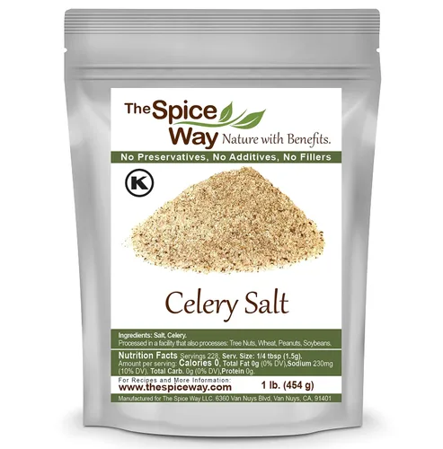 Miniatura 4 de The Spice Way Tomate en polvo de 8 onzas, hierba de eneldo 3 onzas y sal de apio 1 libra