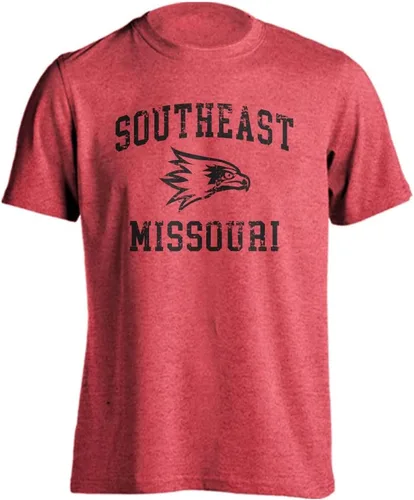 Miniatura 49 de Sport Your Gear NCAA Camiseta de manga corta retro con licencia oficial de aspecto desgastado para el día del juego, camiseta de espíritu deportivo