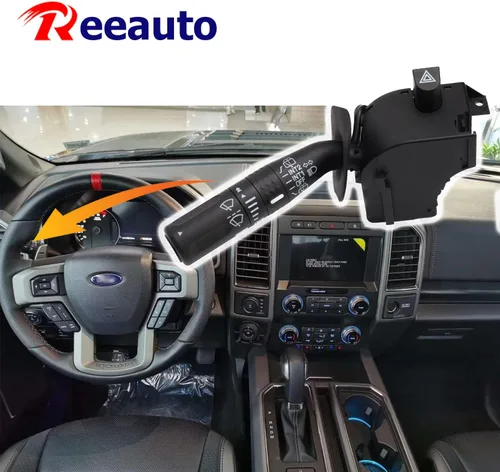 Miniatura 7 de Interruptor de señal de giro multifunción para faros delanteros, interruptor del limpiaparabrisas compatible con 02-05 Explorer 03-06 Expedition