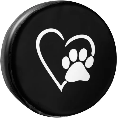 Miniatura 15 de Funda para neumático de repuesto de vaca con bandera estadounidense, de piel sintética, para remolque, RV, SUV y muchos vehículos, 14 pulgadas