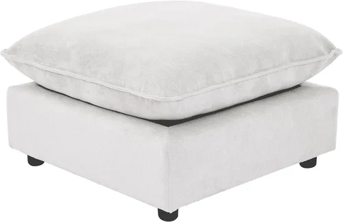 Miniatura 49 de Iroomy Oversized Modular Sectional Sofa, Chenille Cloud Couch, Deep Comfy Seat, 4-Seater Sofas, Couches, Living Room, Beige