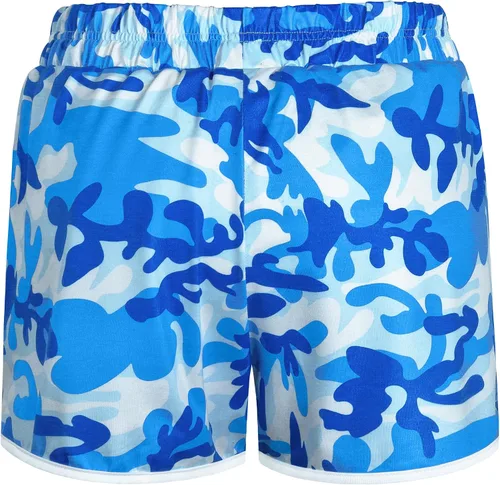 Miniatura 2 de Fulbelle - Pantalones cortos deportivos de doble capa para mujer, elásticos, con bolsillos