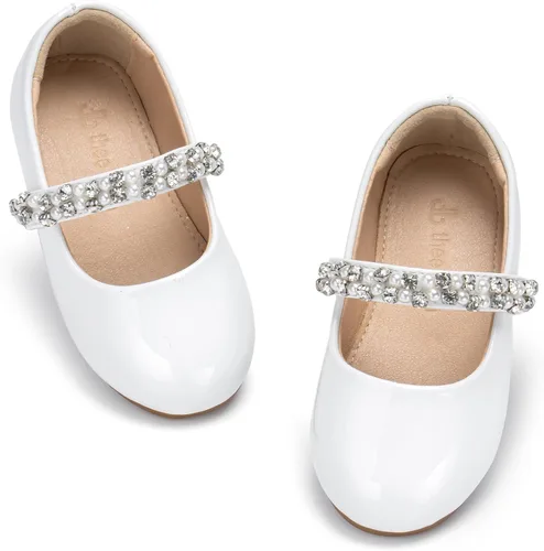 Miniatura 15 de Zapatos THEE BRON de vestir, planos, de ballet, Mary Jane, para niña pequeña