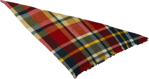 Miniatura 43 de Wander Agio - Bufanda envolvente con diseño a cuadros o triangular para mujer, cálida y larga, de punto, sensación de cachemira, chal