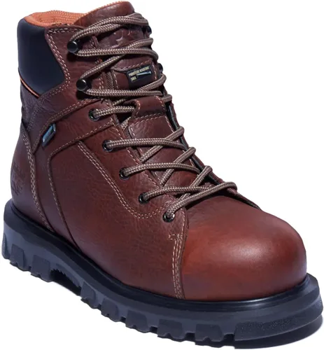 Miniatura 2 de Timberland PRO Rigmaster, botas de trabajo para mujer, marrón, puntera de aleación, EH, PR, WP, 6 pulgadas