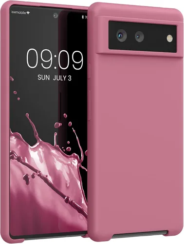 Miniatura 281 de kwmobile Funda Compatible con Google Pixel 6 Pro - Funda de Teléfono de Silicona TPU con Acabado Suave - Azul Caribe