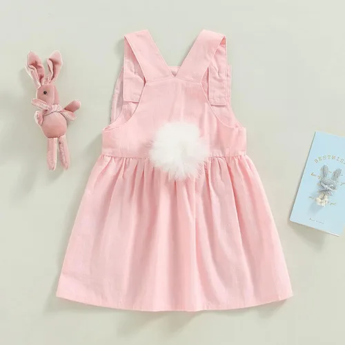 Miniatura 22 de oneflow Traje de Pascua para bebé y niña pequeña, vestido de tul, sin mangas, con lentejuelas, tutú para niñas pequeñas