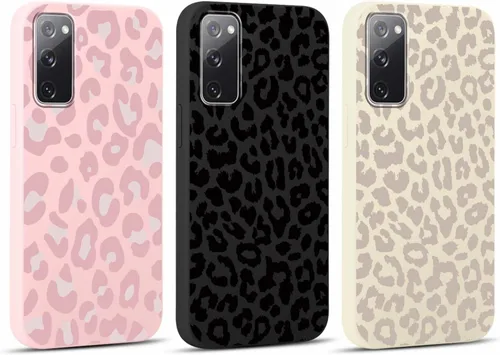 Miniatura 23 de 2 Pack Funda con lindo estampado de chita para Samsung Galaxy S22 Ultra 5G de 6.8", Fundas con patrón de leopardo de lujo, diseño de silicona suave