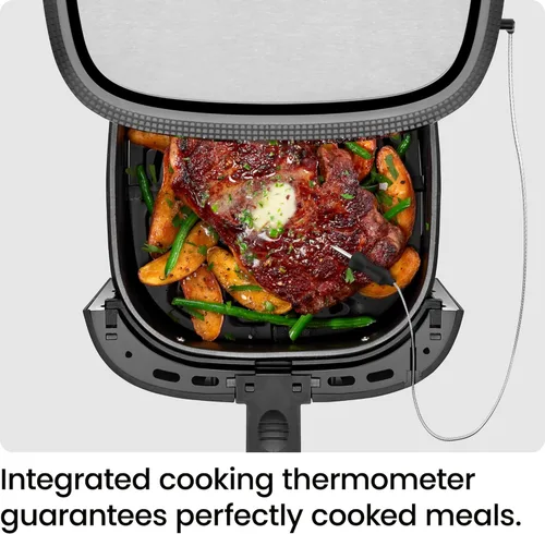 Miniatura 3 de Chefman Freidora de aire, TurboFry, 4.7 litros, acero inoxidable