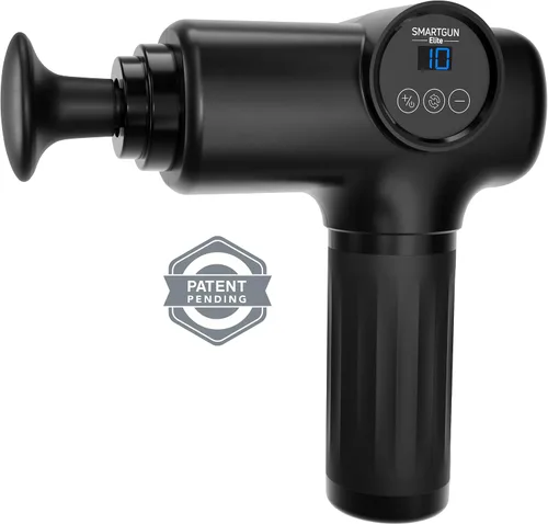 Miniatura 2 de SPA SCIENCES - SmartGun Elite - Masajeador terapéutico de percusión de tejido profundo - para dolor muscular - con cabezales intercambiables, 10