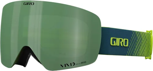 Giro Gafas de esquí de snowboard Contour para hombres y mujeres, cambio rápido magnético con 2 lentes VIVID, tecnología de ventilación antivaho - OTG