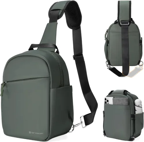 K&F CONCEPT Bolso pequeño para cámara para fotógrafo, bolsa de hombro cruzada para cámara DSLR/SLR/sin espejo, estuche compacto para cámara para