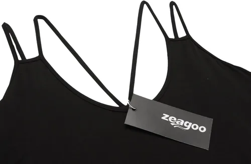 Miniatura 3 de Zeagoo - Camiseta sin mangas para mujer, cuello en V, informal, sexy