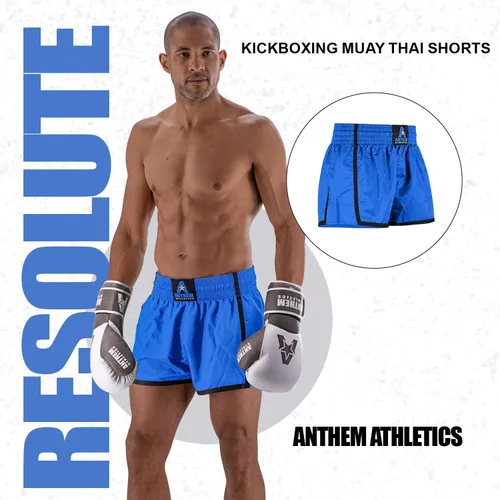 Miniatura 83 de Anthem Athletics Pantalones cortos de Muay Thai para hombre, pantalones cortos de Muay Thai para mujer - Kickboxing Short Boxing Trunks 5050 Classic