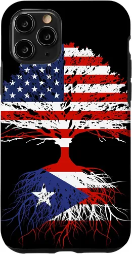 Miniatura 28 de Funda para iPhone 14 Puerto Rico Boricuas Roots Puerto Rico con bandera estadounidense