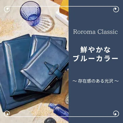 Miniatura 6 de Raymay Fujii DSA3010A Da Vinci Roloma Classic Personal Organizer, A5, Blue Bule