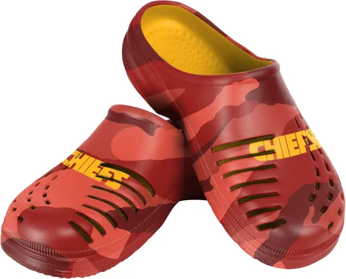Miniatura 74 de FOCO - Sandalias de agua de jardín con logotipo de equipo de la NFL, para hombre, pantuflas, zuecos