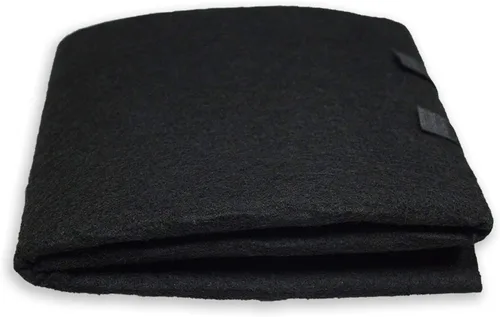 PUREBURG Filtro de Carbono, Almohadilla de Carbono Cortable a Medida 16 x 48 pulgadas para Filtro de Aire, Lámina de Carbón que se Ajusta a Campanas