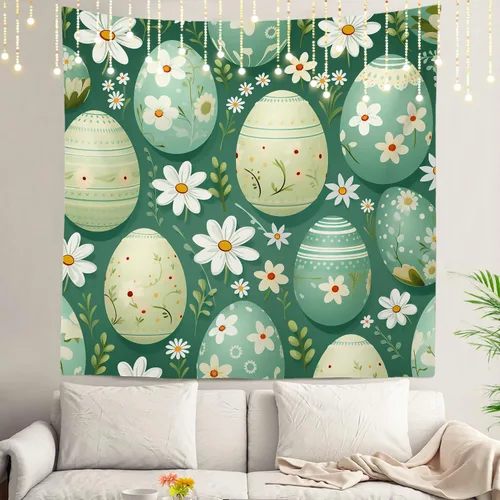 Miniatura 59 de Shrahala Tapiz japonés para colgar en la pared, moderno patrón abstracto de hojas, tapiz grande para dormitorio y sala de estar
