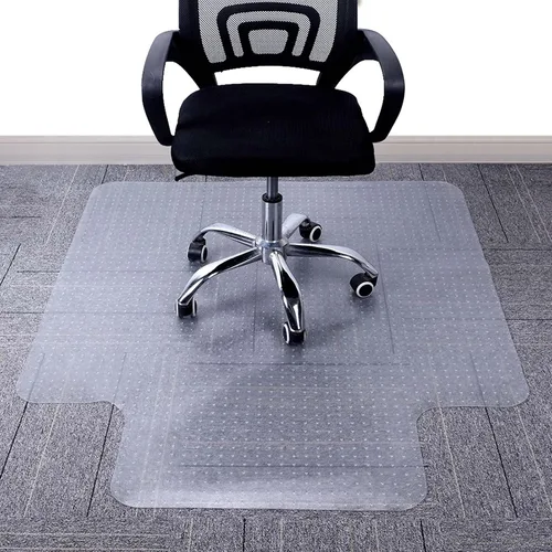 Miniatura 8 de AiBOB Chair Mat for Low Pile Carpet Floors, Flat Without Curling, 36 X 48 in, Office Carpeted Floor Mats for Computer Chairs Desk