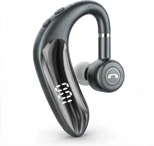 Miniatura 9 de Auriculares Bluetooth V5.4, auriculares inalámbricos para teléfono celular con pantalla LED, manos libres con micrófono para conducir, camionero