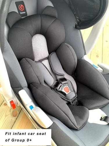 Miniatura 5 de G Ganen Cojín de apoyo para cochecito y asiento cómodo para bebé (oso negro)