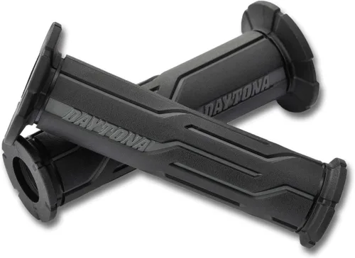 Miniatura 5 de DAYTONA Empuñaduras universales para manillar de motocicleta de 7/8 pulgadas para paseos largos y cómodos con estilo (geométrico) (negro)