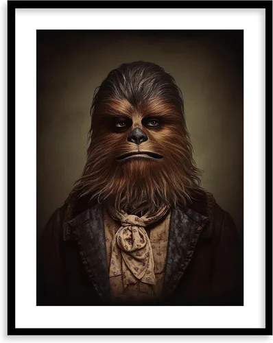 Miniatura 11 de Láminas de Arte de Retratos Victorianos de Star Wars - Impresión de Arte Fino Giclée Premium - Decoración de Pared Steampunk Estética, Póster Darth
