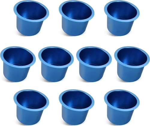 Miniatura 15 de GSE Games & Sports Expert Portavasos de aluminio jumbo, portavasos para mesas de póquer de casino, escritorios de trabajo, barcos, casas rodantes
