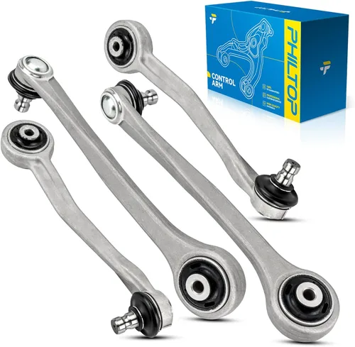 Miniatura 149 de PHILTOP Kit de suspensión delantera de 10 piezas, brazos de control inferiores con juntas de bola, eslabones de extremo de barra estabilizadora