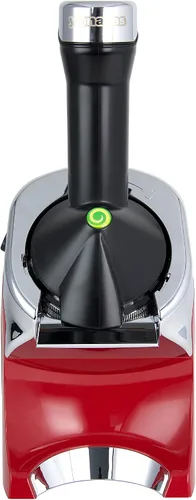 Miniatura 3 de Yonanas 988RD Deluxe - Máquina Vegana, Sin Lácteos, de Helado Suave de Frutas Congeladas, Incluye 75 Recetas, 200 W, Color Rojo