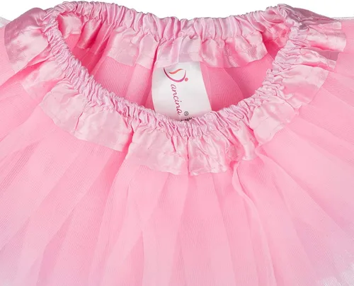 Miniatura 2 de Dancina Tutus clásicos para niña Disfraz, falda de tul a partir de 2-7 añosy niñas grandes de 8-13 años