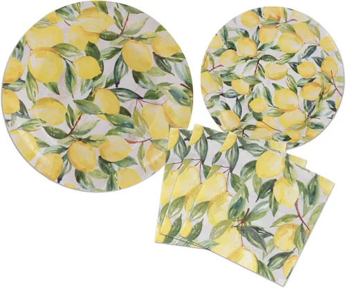 Miniatura 12 de Paquete de suministros para fiestas: 40 platos de papel desechables ovalados extra grandes (12-1/4 pulgadas x 10-1/4 pulgadas)