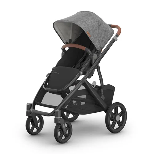 UPPAbaby Vista V3 Cochecito - Sistema de Cochecito Individual a Doble de Tamaño Completo - Asiento para Niño, Protector contra Insectos, Protector