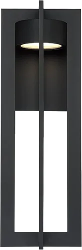 Miniatura 7 de Lámpara de pared LED para interiores y exteriores de 16 pulgadas de cámara 3000K en bronce